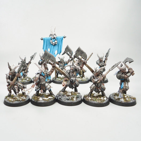 Warhammer Fantasy Age of Sigmar Army Beasts Of Chaos Beastmen Bestigors x10