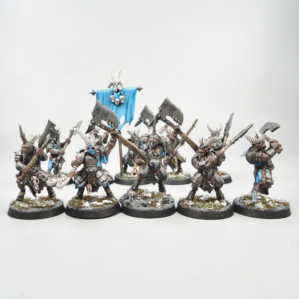 Warhammer Fantasy Age of Sigmar Army Beasts Of Chaos Beastmen Bestigors x10