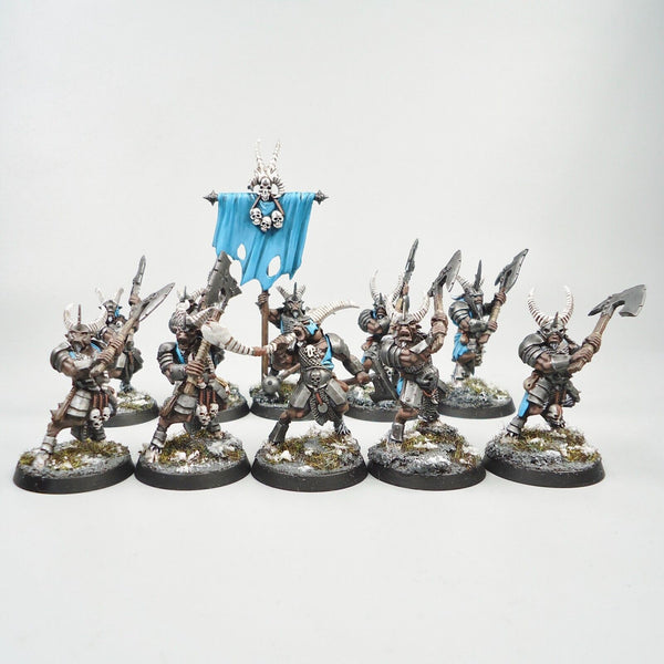 Warhammer Fantasy Age of Sigmar Army Beasts Of Chaos Beastmen Bestigors x10