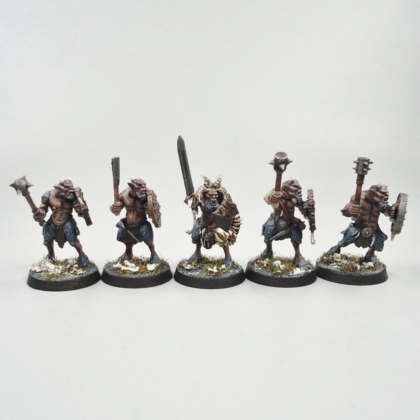 Warhammer Fantasy Age of Sigmar Army Beasts Of Chaos Beastmen Ungors x10 Painted