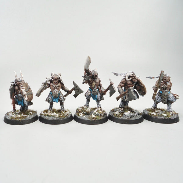 Warhammer Fantasy Age of Sigmar Army Beasts Of Chaos Beastmen Gors x10 Painted