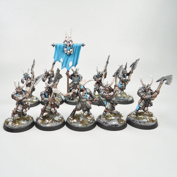 Warhammer Fantasy Age of Sigmar Army Beasts Of Chaos Beastmen Bestigors x10