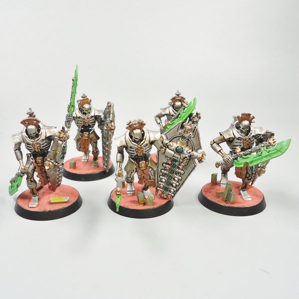 Warhammer 40k Army Necron Lychguard Squad Painted and Based