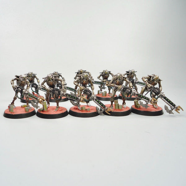 Warhammer 40k Army Necrons Necron Warriors x10 Painted and Based