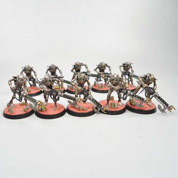 Warhammer 40k Army Necrons Necron Warriors x10 Painted and Based