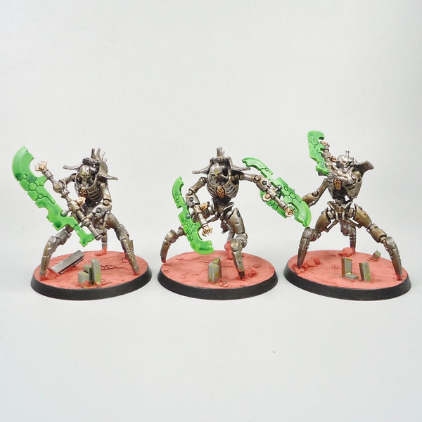 Warhammer 40k Army Necron Skorpekh Destroyers x3 Painted and Based