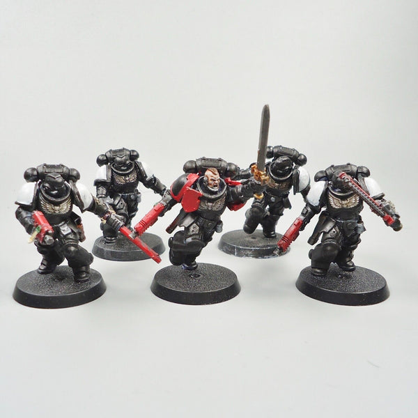 Warhammer 40k Army Space Marines Black Templars Assault Intercessors x5