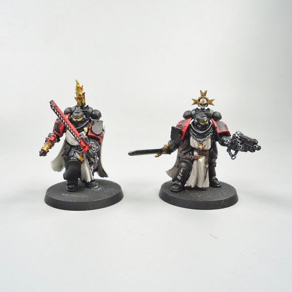 Warhammer 40k Army Space Marines Black Templars Sword Brethren Part Painted