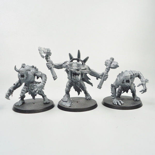 Ogor Mawtribes Gorgers x3 Unpainted - Warhammer Fantasy Age of Sigmar