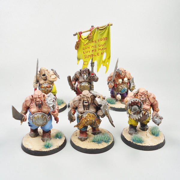 Ogor Mawtribes Ogor Gluttons x6 Painted - Warhammer Fantasy Age of Sigmar