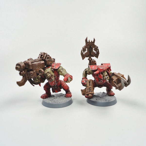 Warhammer 40k Ork Army Orks x2 Painted