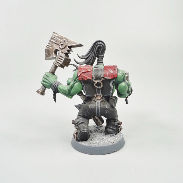 Warhammer 40k Ork Army Ork Nob Painted