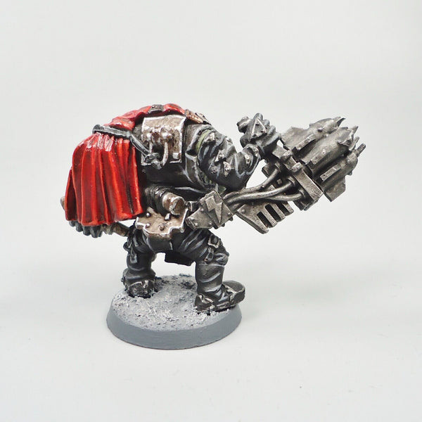 Warhammer 40k Ork Army Ork Tankbusta and Squig Painted