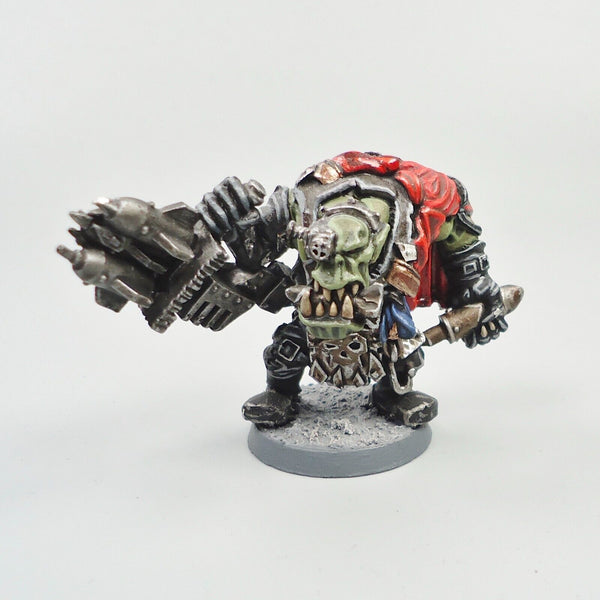 Warhammer 40k Ork Army Ork Tankbusta and Squig Painted