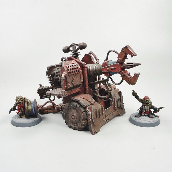 Warhammer 40k Ork Army Ork Mek Gun Painted