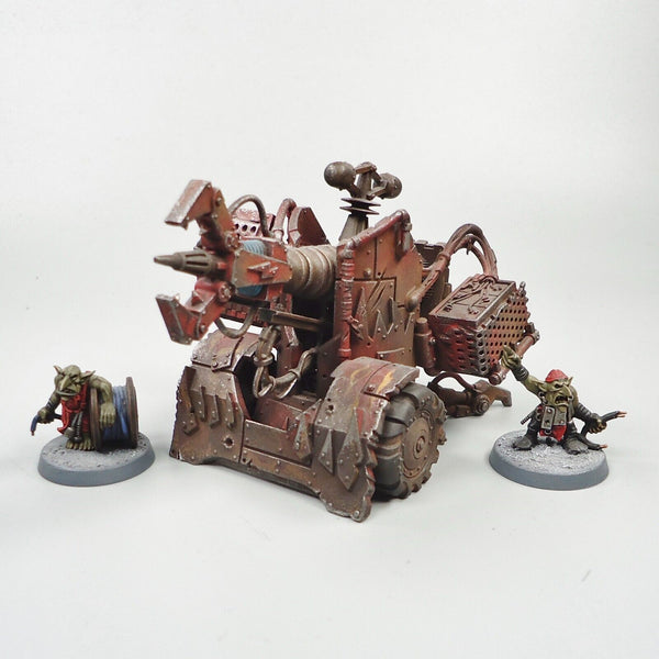 Warhammer 40k Ork Army Ork Mek Gun Painted