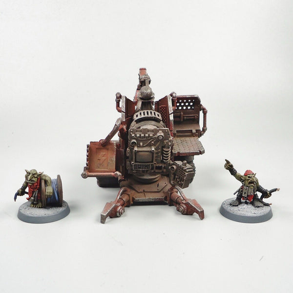 Warhammer 40k Ork Army Ork Mek Gun Painted