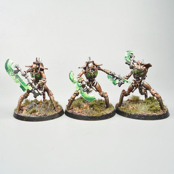 Warhammer 40k Army Necron Skorpekh Destroyers x3 Painted and Based