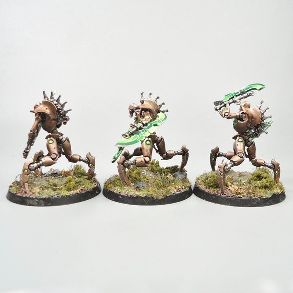 Warhammer 40k Army Necron Skorpekh Destroyers x3 Painted and Based