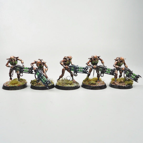 Warhammer 40k Army Necrons Necron Warriors x10 Painted and Based