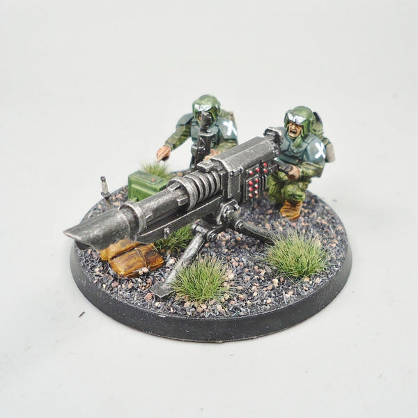 Warhammer 40k Army Astra Militarum Imperial Guard Heavy Weapon Painted