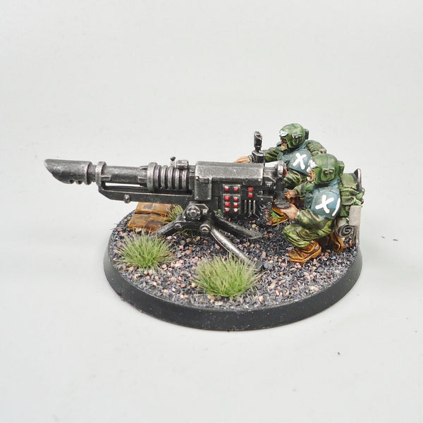 Warhammer 40k Army Astra Militarum Imperial Guard Heavy Weapon Painted