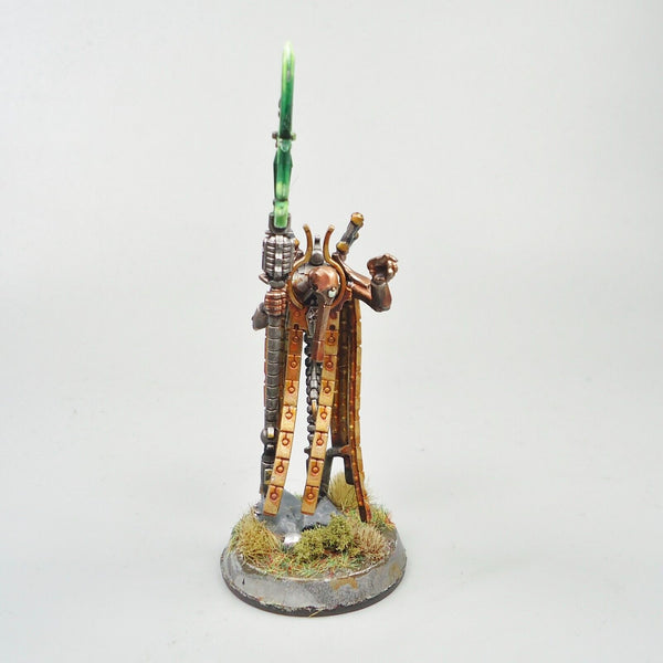 Warhammer 40k Army Necrons Necron Plasmancer Painted and Based