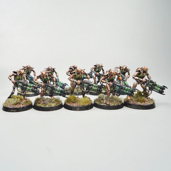 Warhammer 40k Army Necrons Necron Warriors x10 Painted and Based