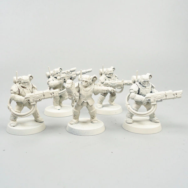 Warhammer 40k Army Astra Militarum Imperial Guard Tempestus Scions x5