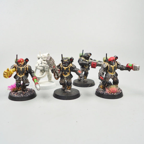 Warhammer 40k Army Astra Militarum Imperial Guard Tempestus Scions x5