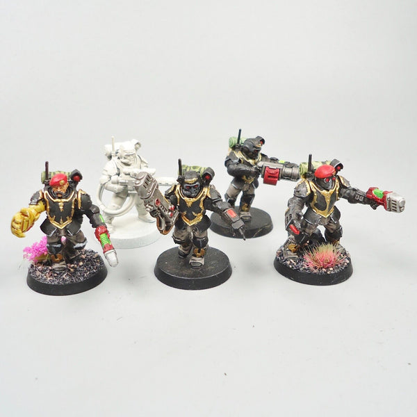 Warhammer 40k Army Astra Militarum Imperial Guard Tempestus Scions x5