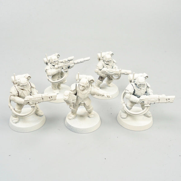 Warhammer 40k Army Astra Militarum Imperial Guard Tempestus Scions x5