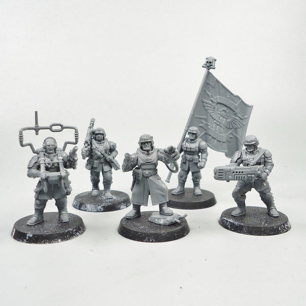 Warhammer 40k Army Astra Militarum Imperial Guard Cadian Command Squad