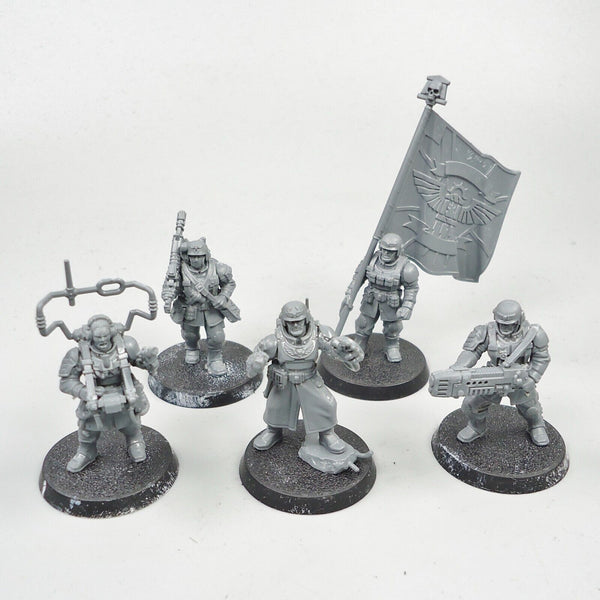 Warhammer 40k Army Astra Militarum Imperial Guard Cadian Command Squad