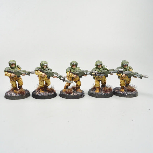 Warhammer 40k Army Astra Militarum Imperial Guard Cadian Shock Troops x10