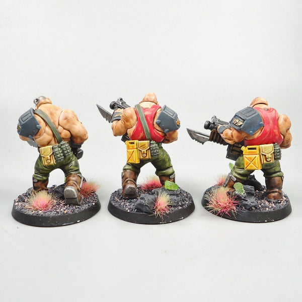 Warhammer 40k Army Astra Militarum Imperial Guard Ogryns x3 Painted