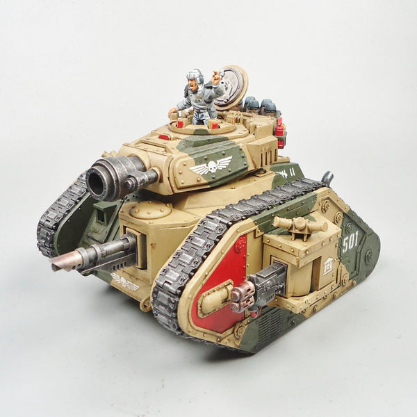 Warhammer 40k Army Astra Militarum Imperial Guard Leman Russ Painted