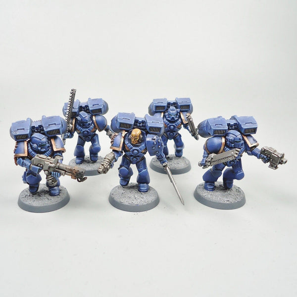 Warhammer 40k Army Space Marines Ultramarines Assault Squad Painted