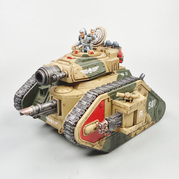 Warhammer 40k Army Astra Militarum Imperial Guard Leman Russ Painted