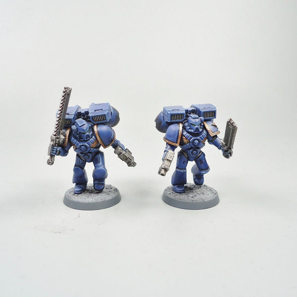 Warhammer 40k Army Space Marines Ultramarines Assault Squad Painted