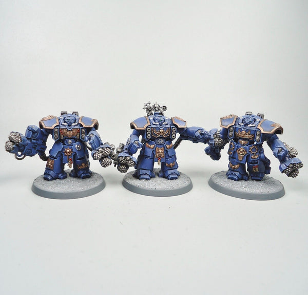 Warhammer 40k Army Space Marines Ultramarines Centurion Devastator Squad Painted