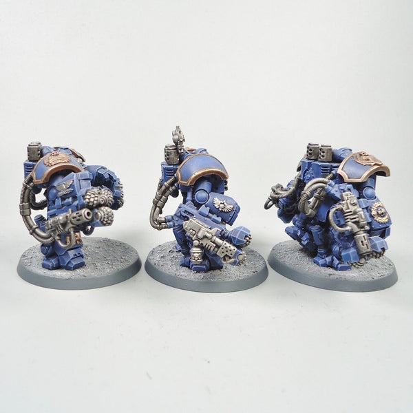 Warhammer 40k Army Space Marines Ultramarines Centurion Devastator Squad Painted