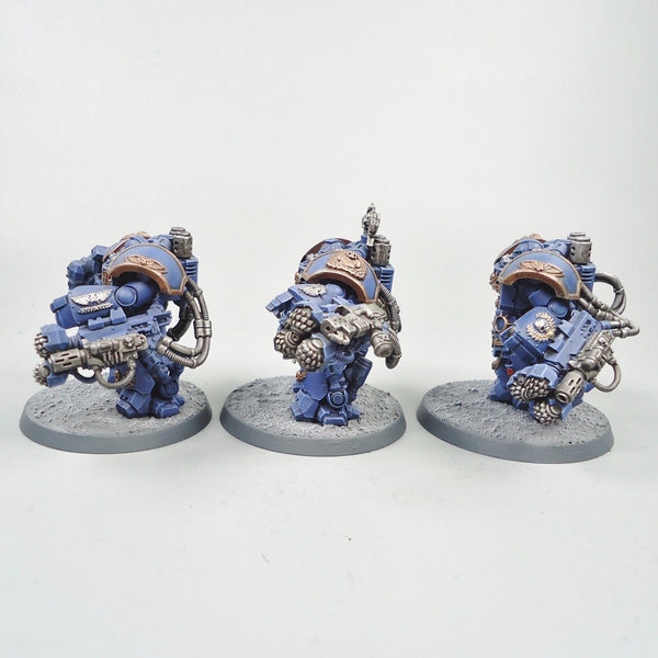 Warhammer 40k Army Space Marines Ultramarines Centurion Devastator Squad Painted