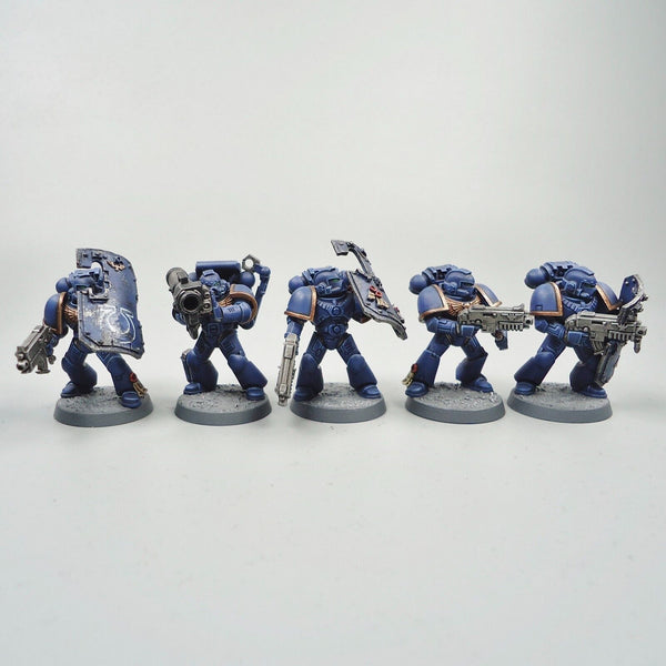 Warhammer 40k Army Space Marines Ultramarines Tactical Squad Painted