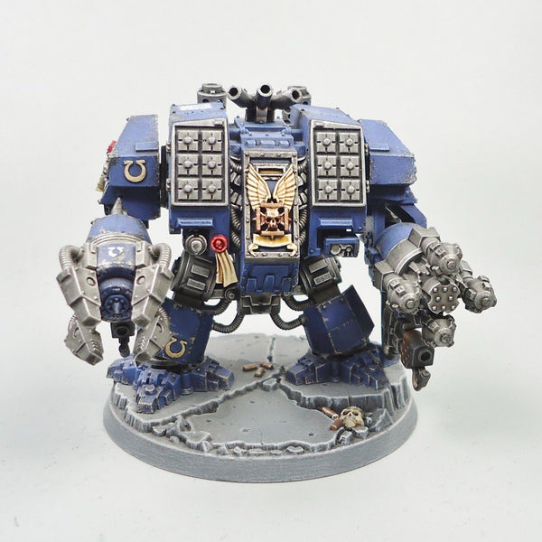 Warhammer 40k Army Space Marines Ultramarines Iron Clad Dreadnought Painted