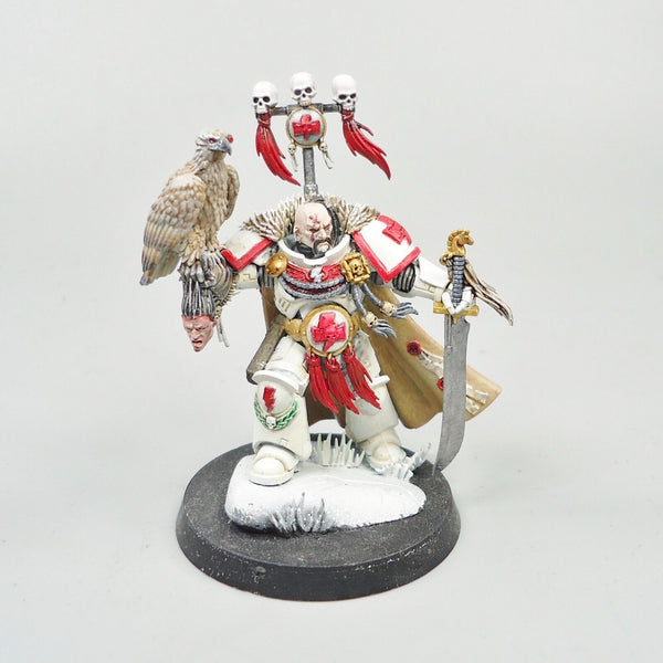 Warhammer 40k Army Space Marines White Scars Kor'Sarro Khan Painted