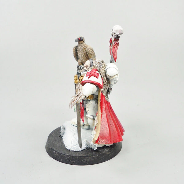 Warhammer 40k Army Space Marines White Scars Kor'Sarro Khan Painted