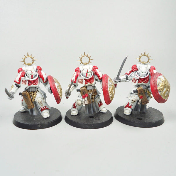 Warhammer 40k Army Space Marines White Scars Primaris Bladeguard Veterans x3