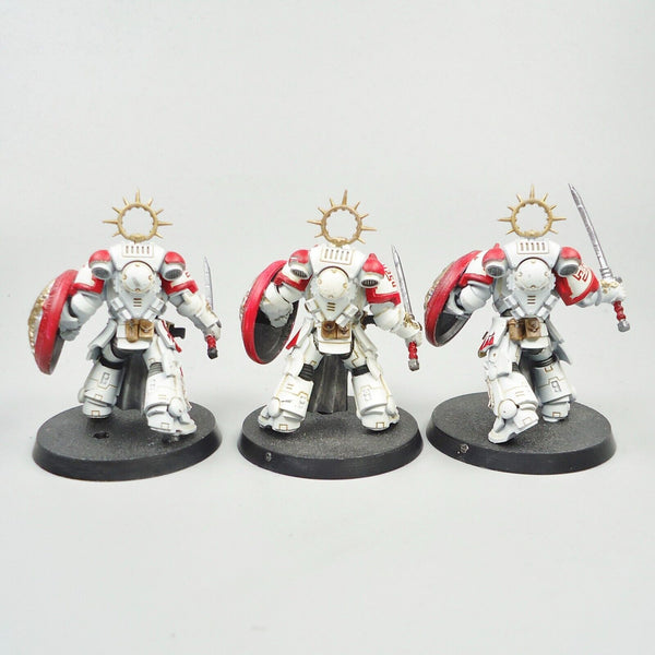 Warhammer 40k Army Space Marines White Scars Primaris Bladeguard Veterans x3