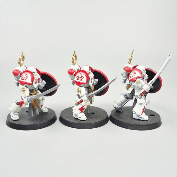 Warhammer 40k Army Space Marines White Scars Primaris Bladeguard Veterans x3